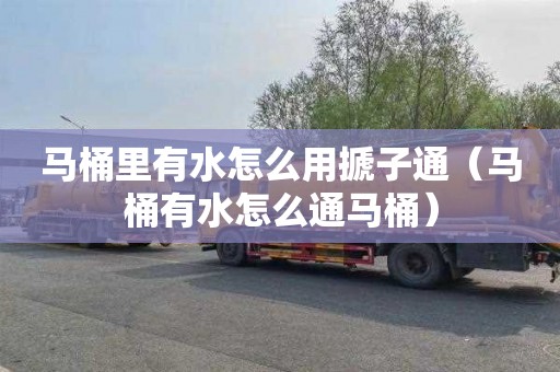 马桶里有水怎么用搋子通（马桶有水怎么通马桶）