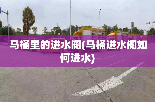 马桶里的进水阀(马桶进水阀如何进水)