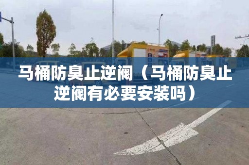 马桶防臭止逆阀（马桶防臭止逆阀有必要安装吗）