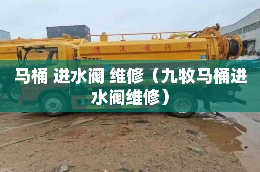马桶 进水阀 维修（九牧马桶进水阀维修）