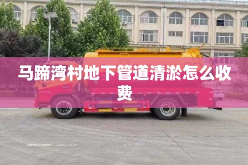 马蹄湾村地下管道清淤怎么收费
