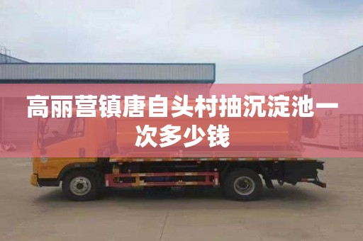 高丽营镇唐自头村抽沉淀池一次多少钱