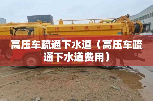 高压车疏通下水道（高压车疏通下水道费用）