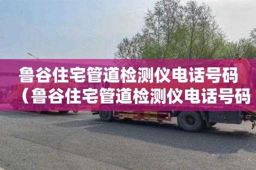 鲁谷住宅管道检测仪电话号码（鲁谷住宅管道检测仪电话号码查询）