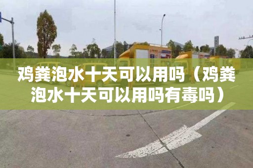 鸡粪泡水十天可以用吗（鸡粪泡水十天可以用吗有毒吗）