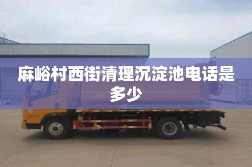 麻峪村西街清理沉淀池电话是多少