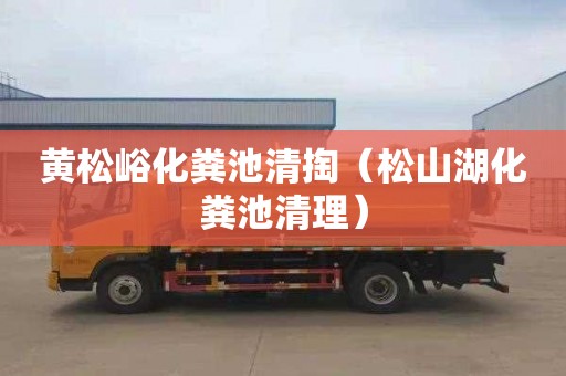 黄松峪化粪池清掏（松山湖化粪池清理）