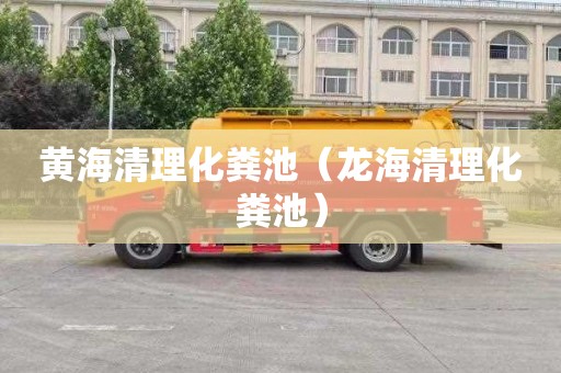 黄海清理化粪池（龙海清理化粪池）