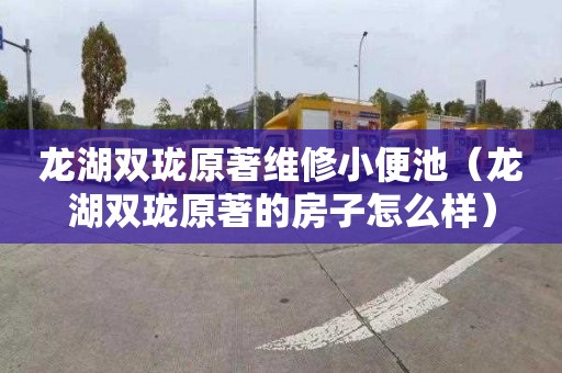 龙湖双珑原著维修小便池（龙湖双珑原著的房子怎么样）