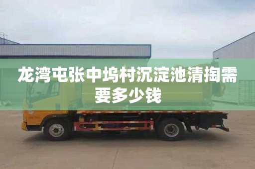 龙湾屯张中坞村沉淀池清掏需要多少钱