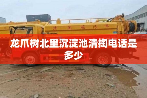 龙爪树北里沉淀池清掏电话是多少
