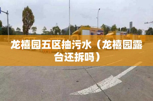 龙禧园五区抽污水（龙禧园露台还拆吗）