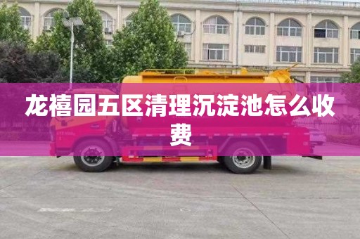 龙禧园五区清理沉淀池怎么收费