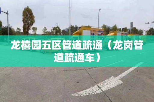 龙禧园五区管道疏通（龙岗管道疏通车）