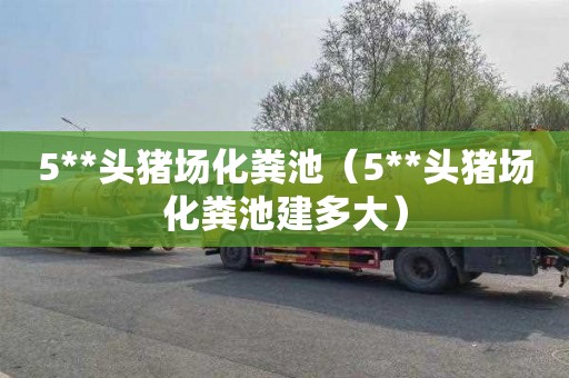5**头猪场化粪池（5**头猪场化粪池建多大）