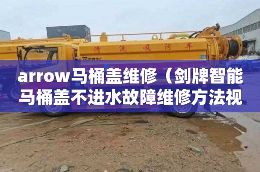 arrow马桶盖维修（剑牌智能马桶盖不进水故障维修方法视频）