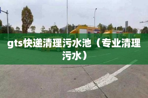 gts快递清理污水池（专业清理污水）