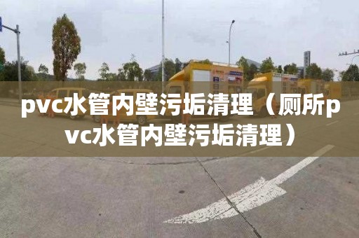 pvc水管内壁污垢清理（厕所pvc水管内壁污垢清理）