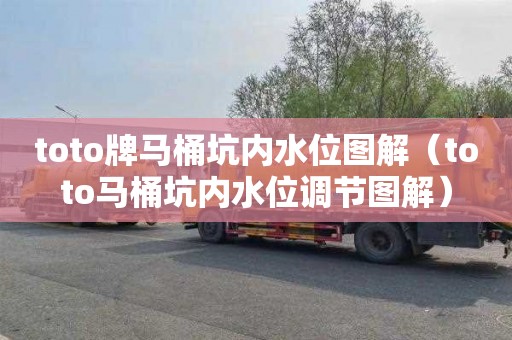 toto牌马桶坑内水位图解（toto马桶坑内水位调节图解）
