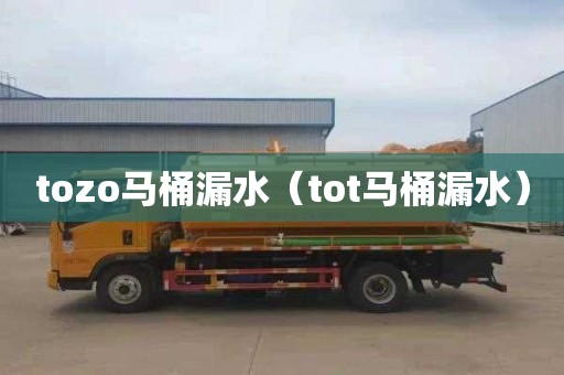 tozo马桶漏水（tot马桶漏水）