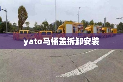 yato马桶盖拆卸安装