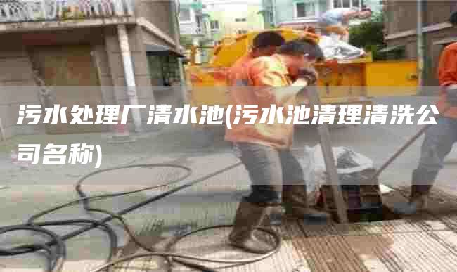 污水处理厂清水池(污水池清理清洗公司名称)