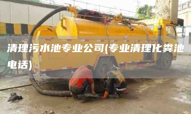 清理污水池专业公司(专业清理化粪池电话)