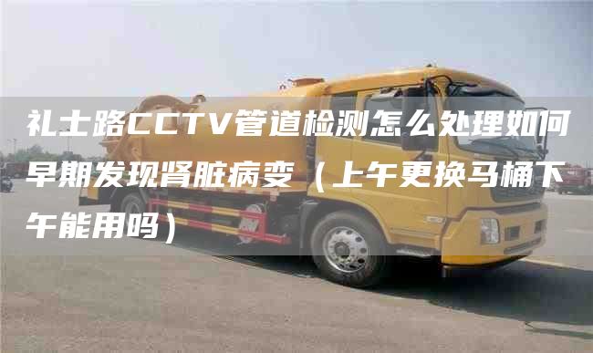 礼士路CCTV管道检测怎么处理如何早期发现肾脏病变（上午更换马桶下午能用吗）