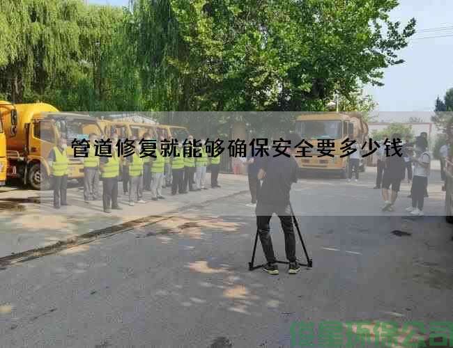 管道修复就能够确保安全要多少钱