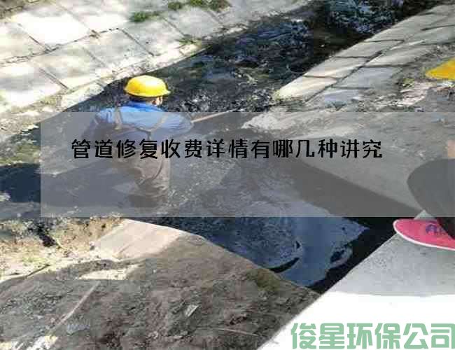 管道修复收费详情有哪几种讲究
