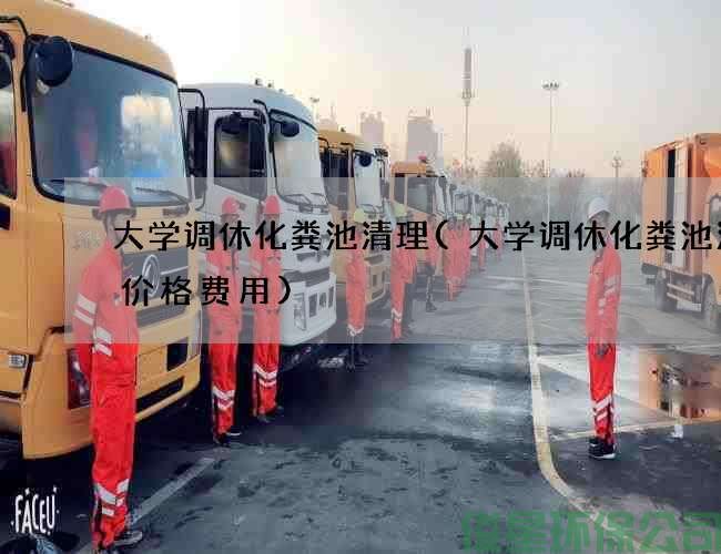 大学调休化粪池清理(大学调休化粪池清理价格费用)