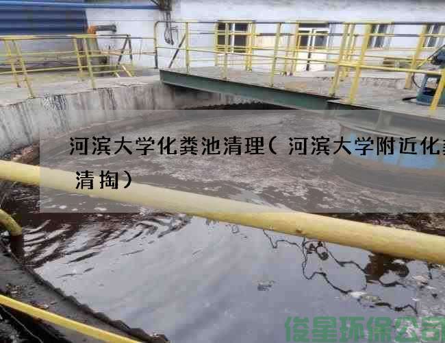 河滨大学化粪池清理(河滨大学附近化粪池清掏)