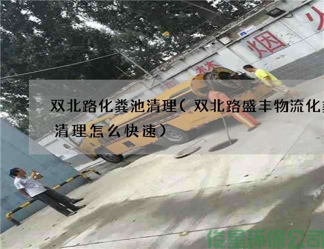 双北路化粪池清理(双北路盛丰物流化粪池清理怎么快速)