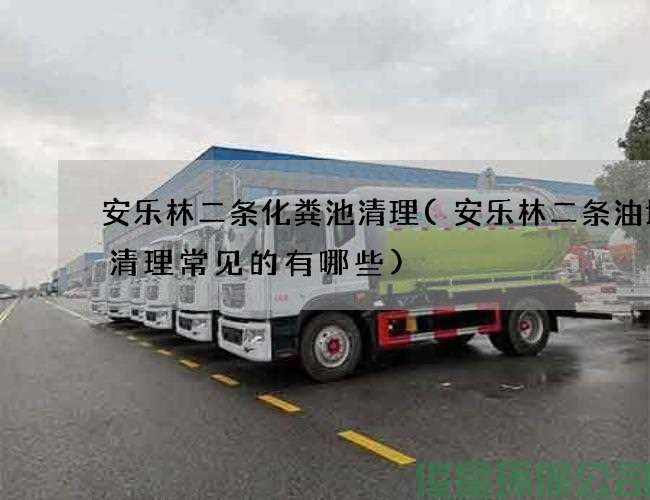 安乐林二条化粪池清理(安乐林二条油垢池清理常见的有哪些)