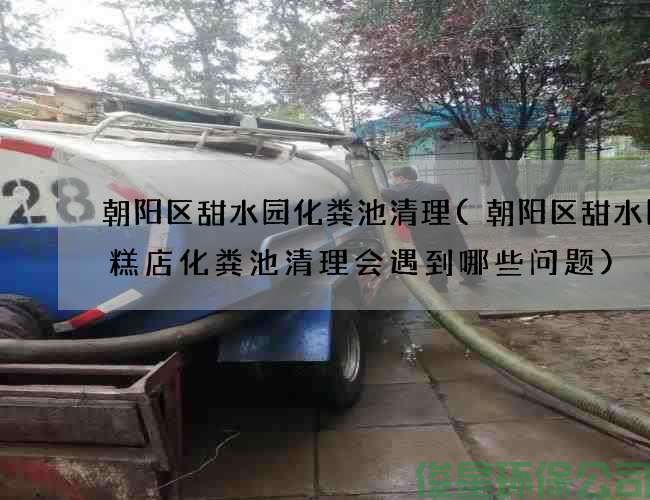 朝阳区甜水园化粪池清理(朝阳区甜水园蛋糕店化粪池清理会遇到哪些问题)