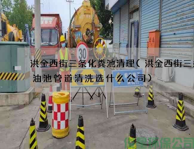 洪金西街三条化粪池清理(洪金西街三条废油池管道清洗选什么公司)