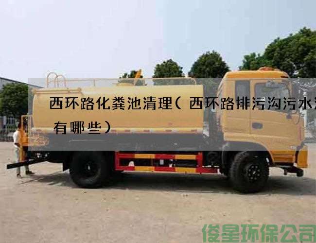 西环路化粪池清理(西环路排污沟污水清理有哪些)