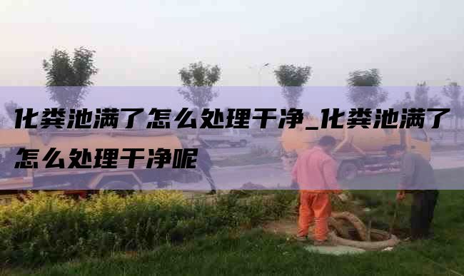 化粪池满了怎么处理干净_化粪池满了怎么处理干净呢