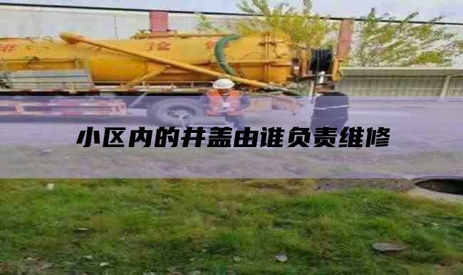 小区内的井盖由谁负责维修