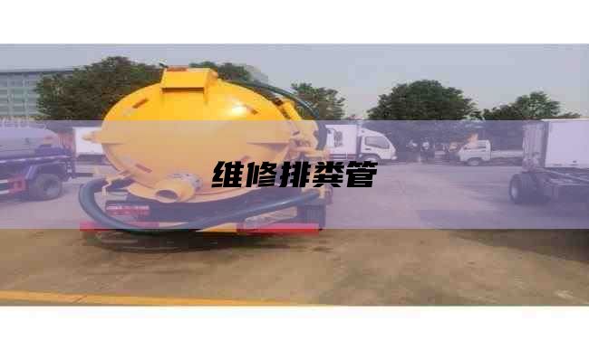 维修排粪管