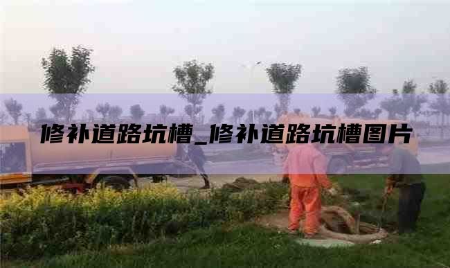 修补道路坑槽_修补道路坑槽图片
