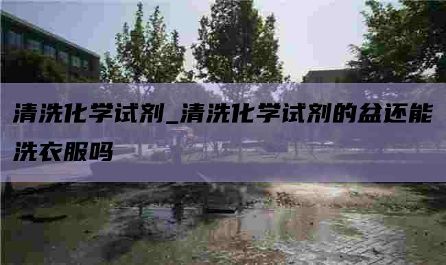 清洗化学试剂_清洗化学试剂的盆还能洗衣服吗