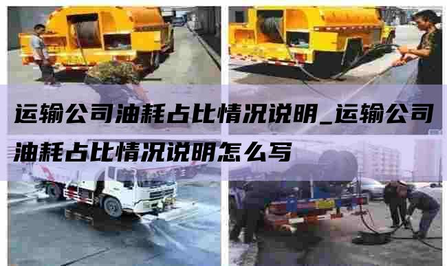 运输公司油耗占比情况说明_运输公司油耗占比情况说明怎么写
