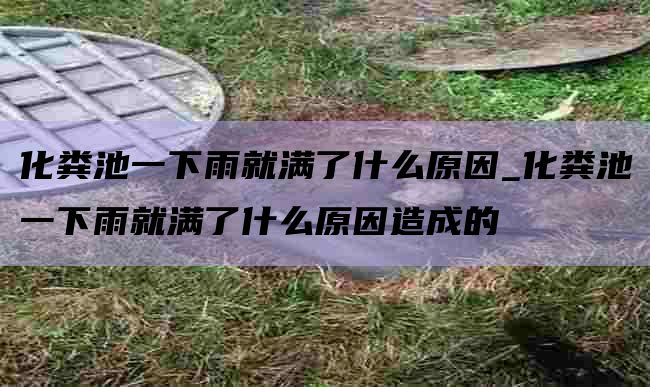 化粪池一下雨就满了什么原因_化粪池一下雨就满了什么原因造成的