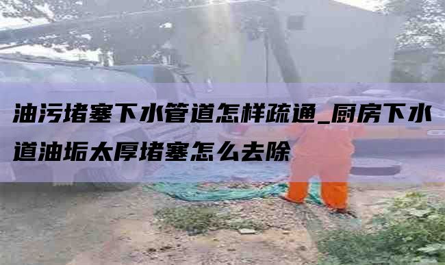 油污堵塞下水管道怎样疏通_厨房下水道油垢太厚堵塞怎么去除